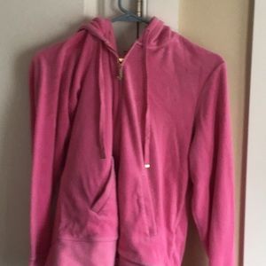 Juicy Couture hot pink ladies jacket/hoodie.